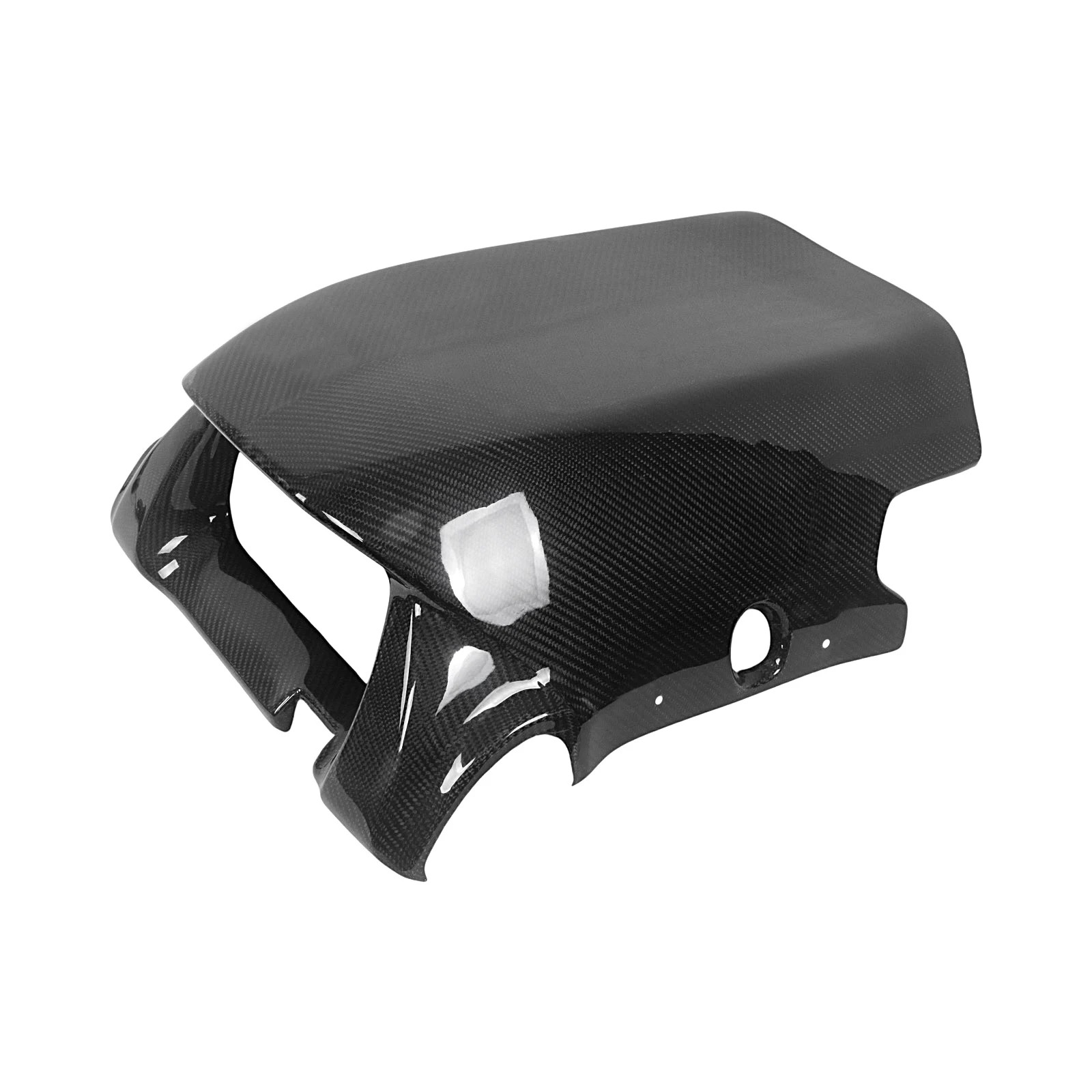 Real Carbon Fiber Motorcycle Belly Pan for K100  Engine Spoiler Lower Fairing Accessories Front Spoiler